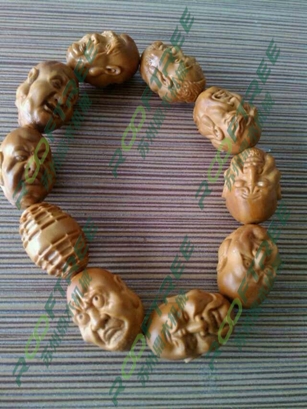 橄榄核雕刻样品